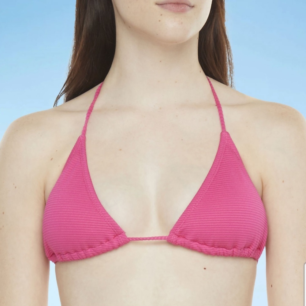 Decree Triangle Bikini Swimsuit Top Juniors